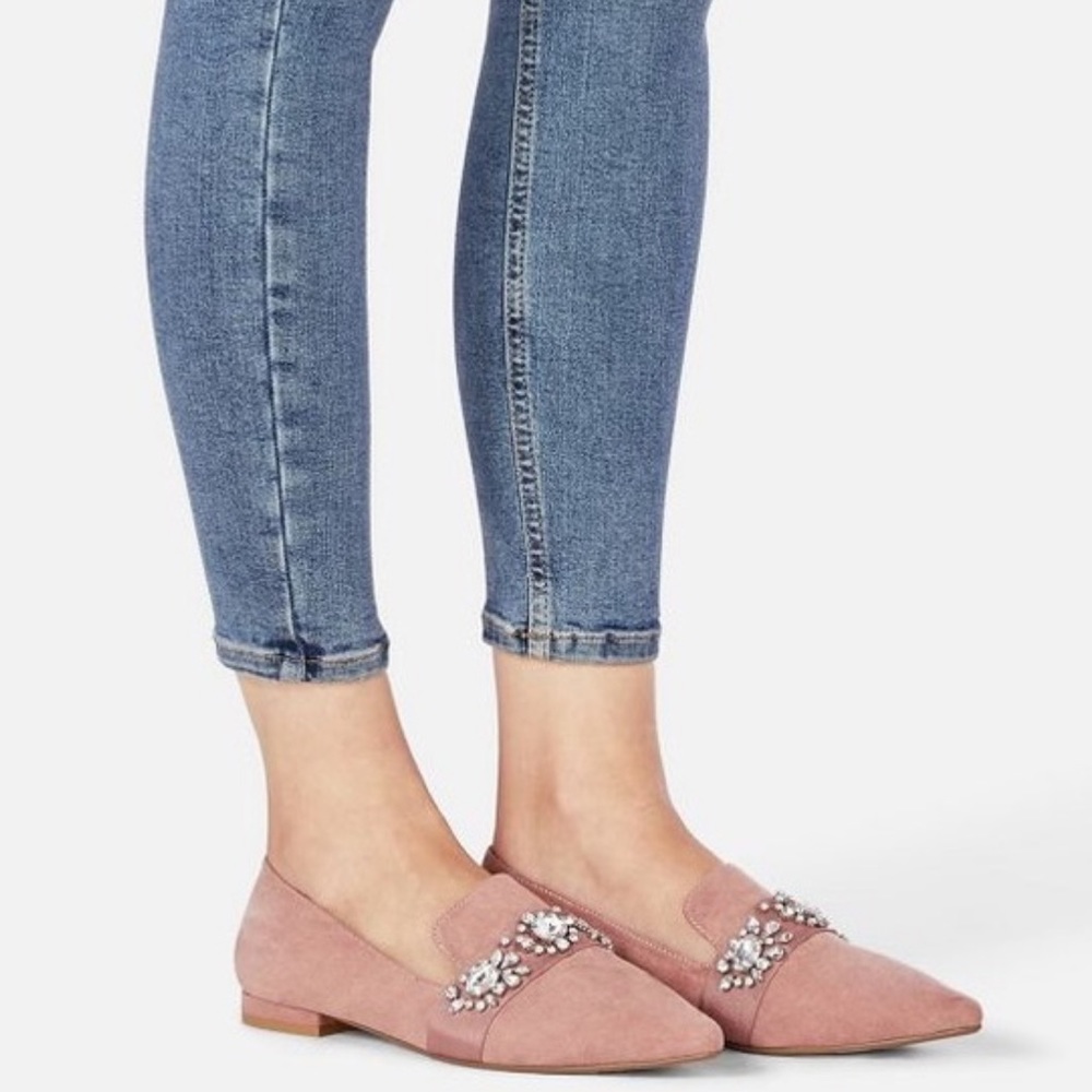 Blush Embellished Loafer